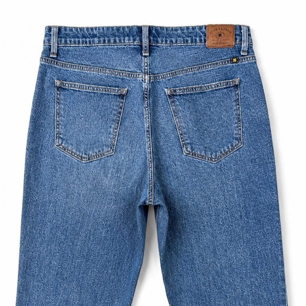 Lucky Brand Tomboy Jeans Womens 12 High Rise Relaxed Straight Leg Denim